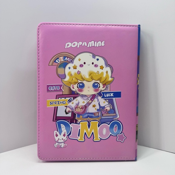 Dimoo Dopamine Notebook/Diary, Colorful Spring Pop Mart Style - Picture 3 of 6